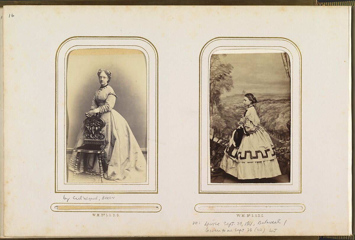[Carte-de-Visite Album of British and European Royalty], F. Joubert (British), Albumen silver prints