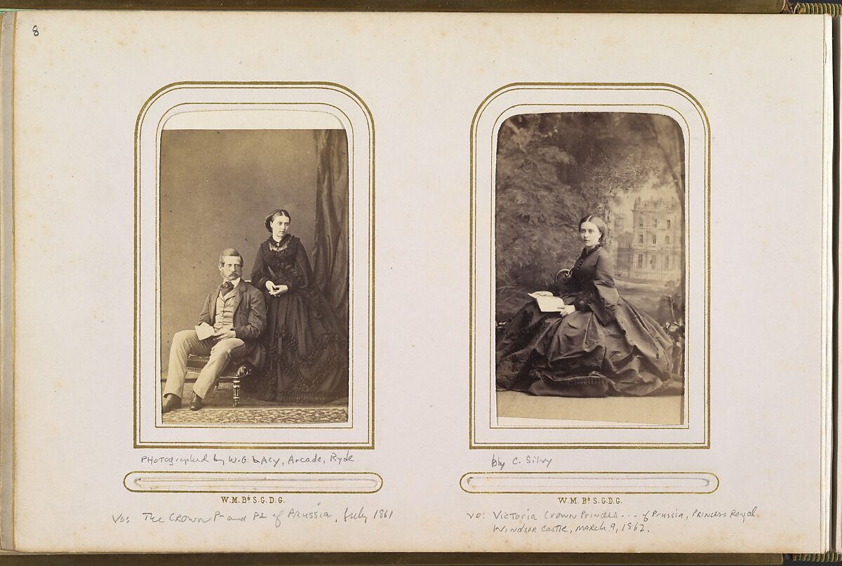 [Carte-de-Visite Album of British and European Royalty], F. Joubert (British), Albumen silver prints