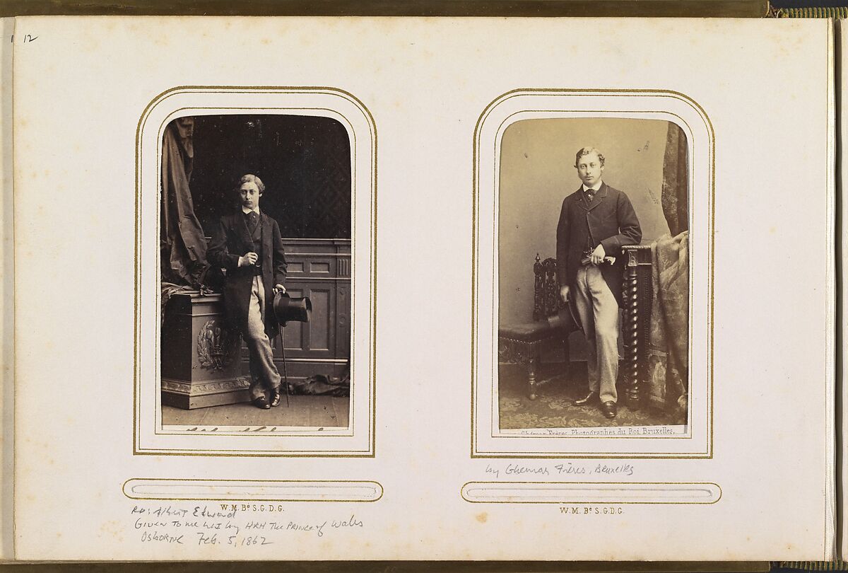 [Carte-de-Visite Album of British and European Royalty], F. Joubert (British), Albumen silver prints