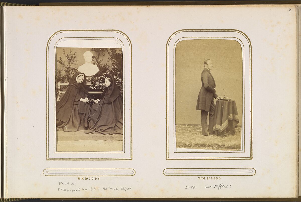 [Carte-de-Visite Album of British and European Royalty], F. Joubert (British), Albumen silver prints