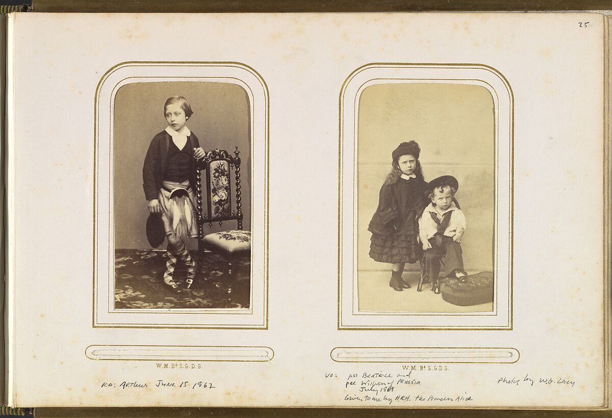 [Carte-de-Visite Album of British and European Royalty], F. Joubert (British), Albumen silver prints
