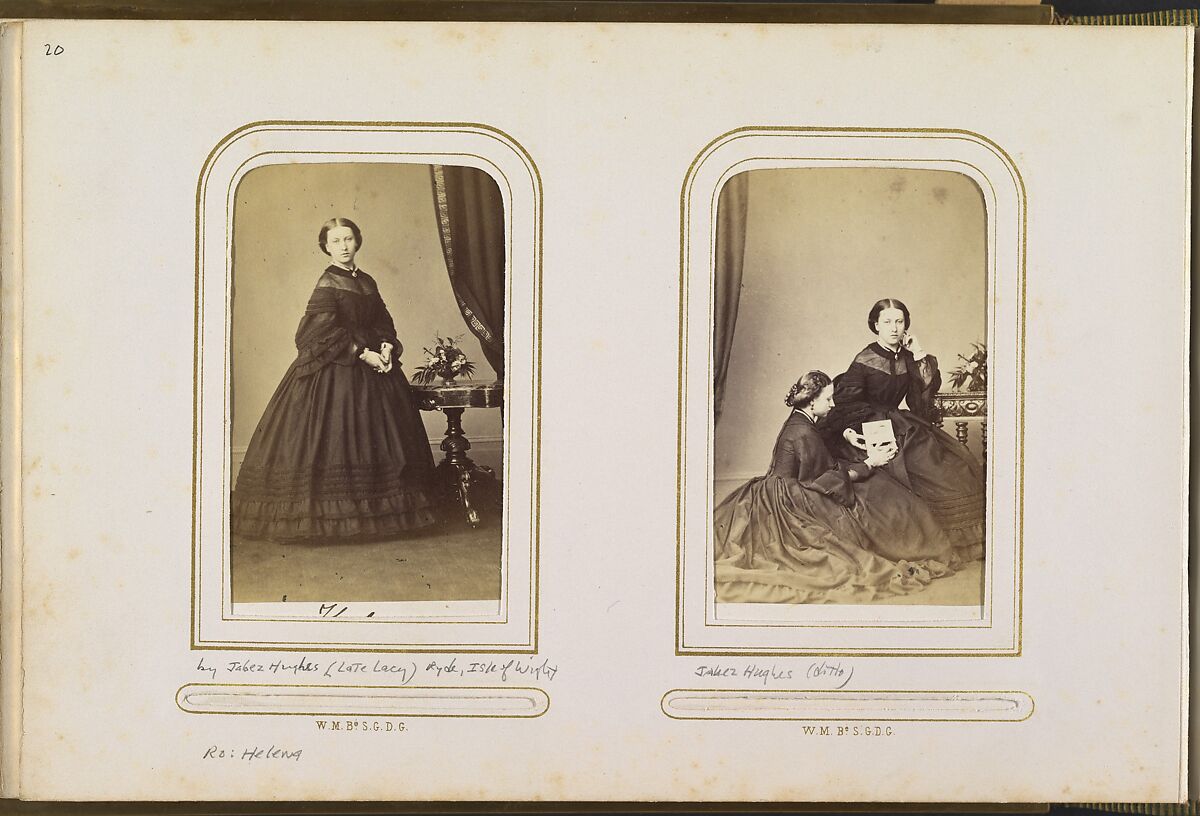 [Carte-de-Visite Album of British and European Royalty], F. Joubert (British), Albumen silver prints