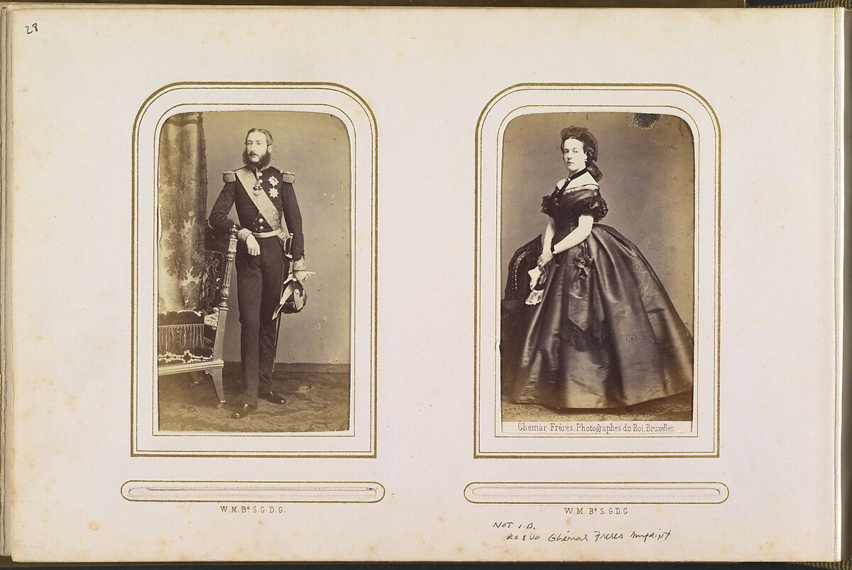 [Carte-de-Visite Album of British and European Royalty], F. Joubert (British), Albumen silver prints