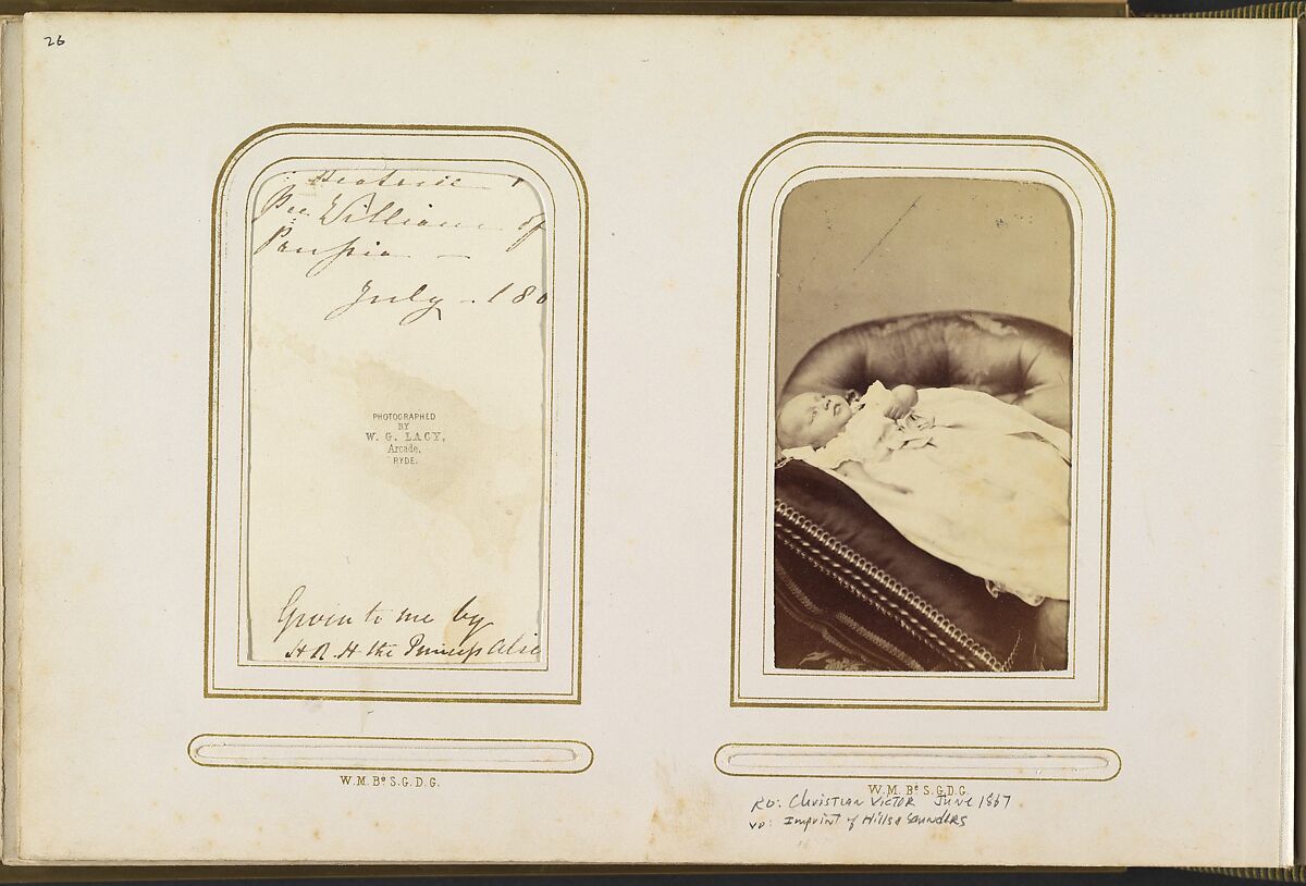 [Carte-de-Visite Album of British and European Royalty], F. Joubert (British), Albumen silver prints