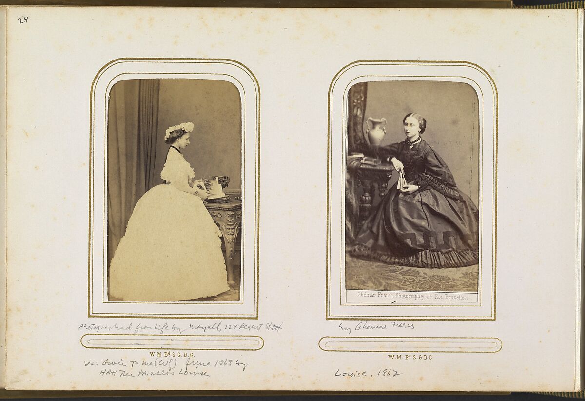 [Carte-de-Visite Album of British and European Royalty], F. Joubert (British), Albumen silver prints