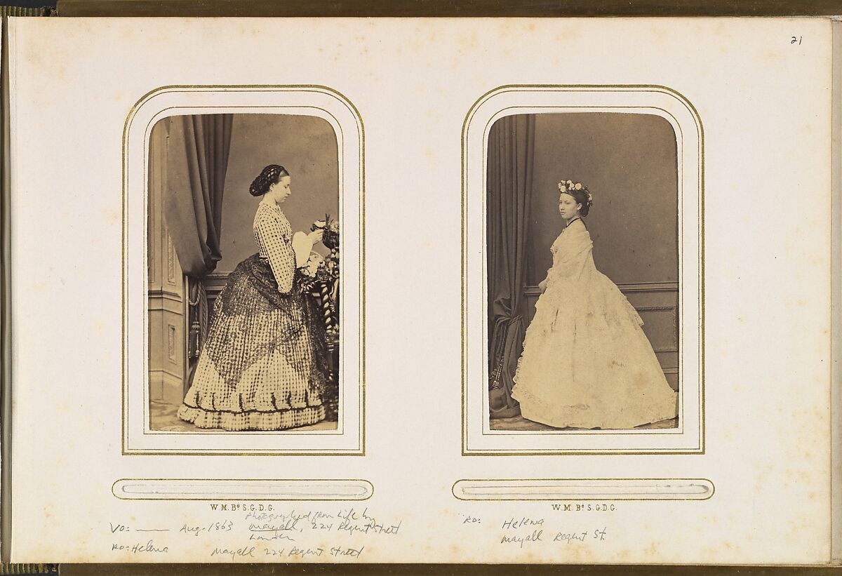 [Carte-de-Visite Album of British and European Royalty], F. Joubert (British), Albumen silver prints