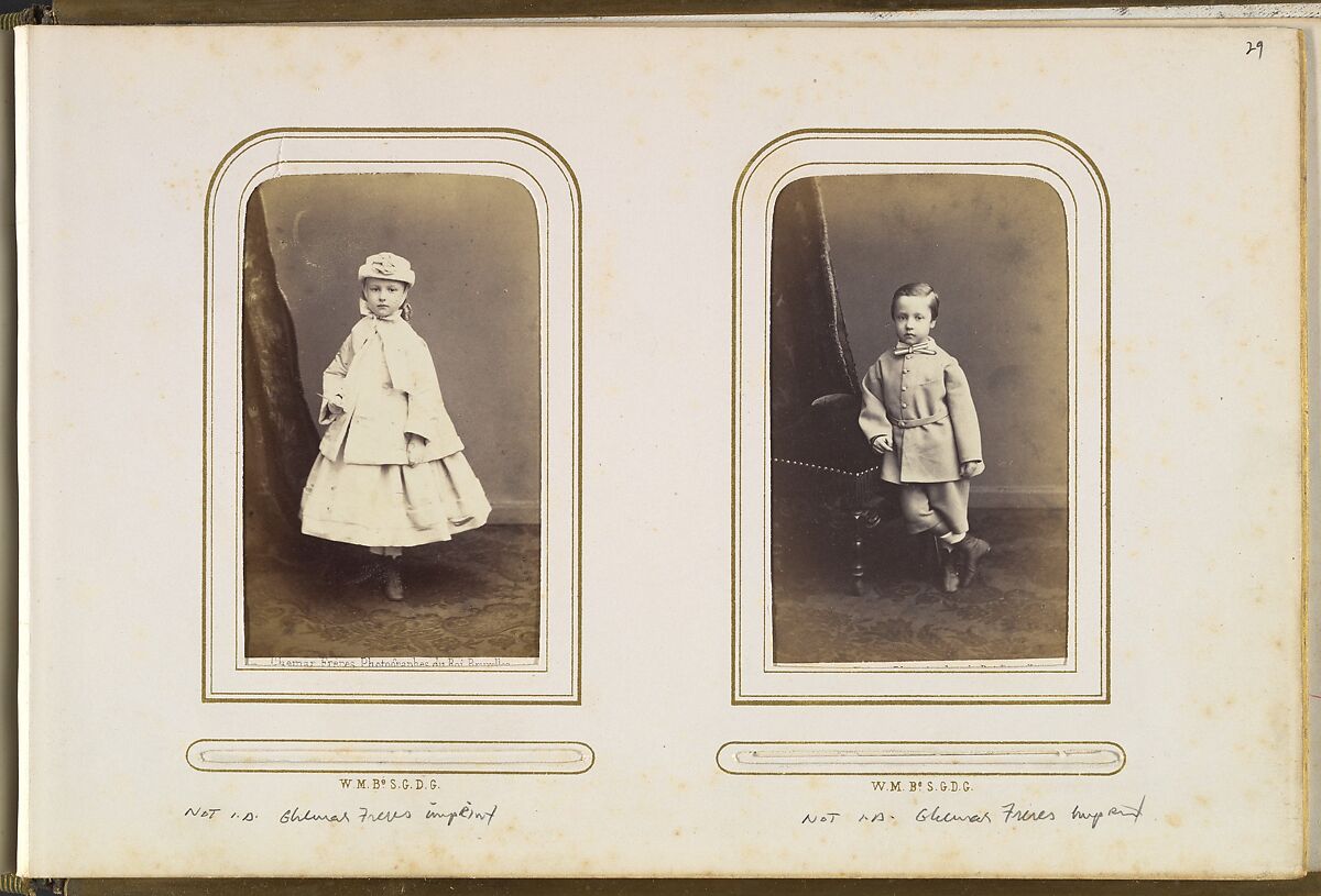 [Carte-de-Visite Album of British and European Royalty], F. Joubert (British), Albumen silver prints