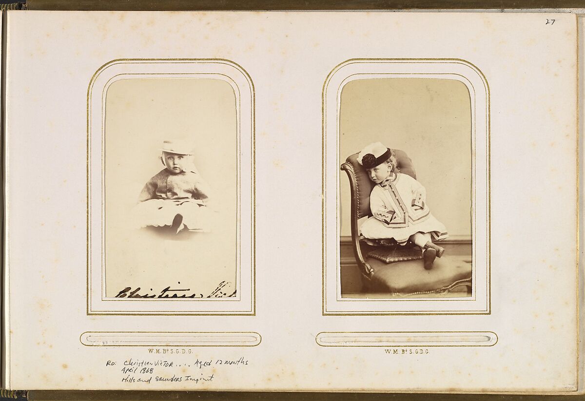 [Carte-de-Visite Album of British and European Royalty], F. Joubert (British), Albumen silver prints