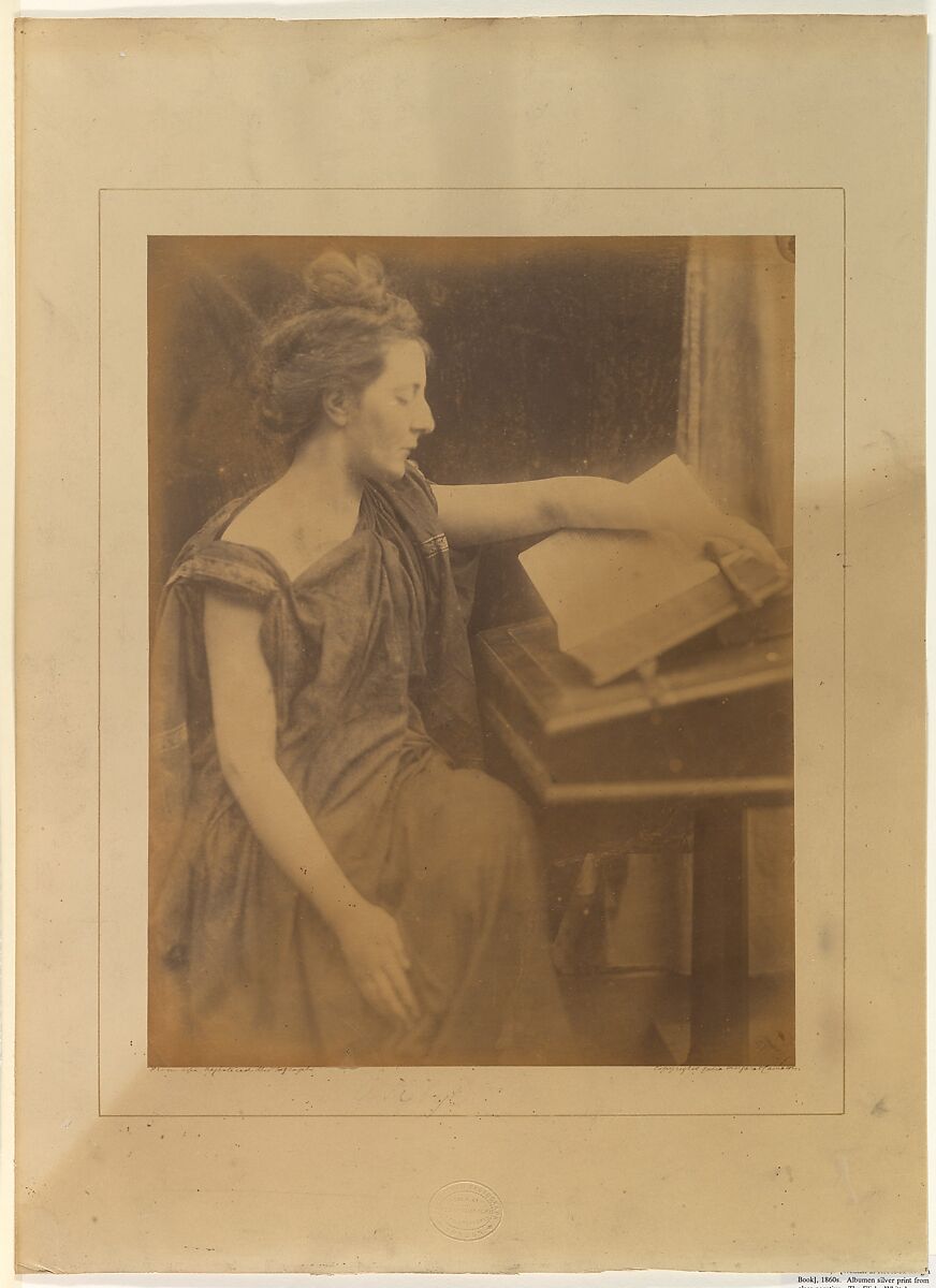 [A Sibyl], Julia Margaret Cameron (British (born India), Calcutta 1815–1879 Kalutara, Ceylon), Albumen silver print from glass negative 