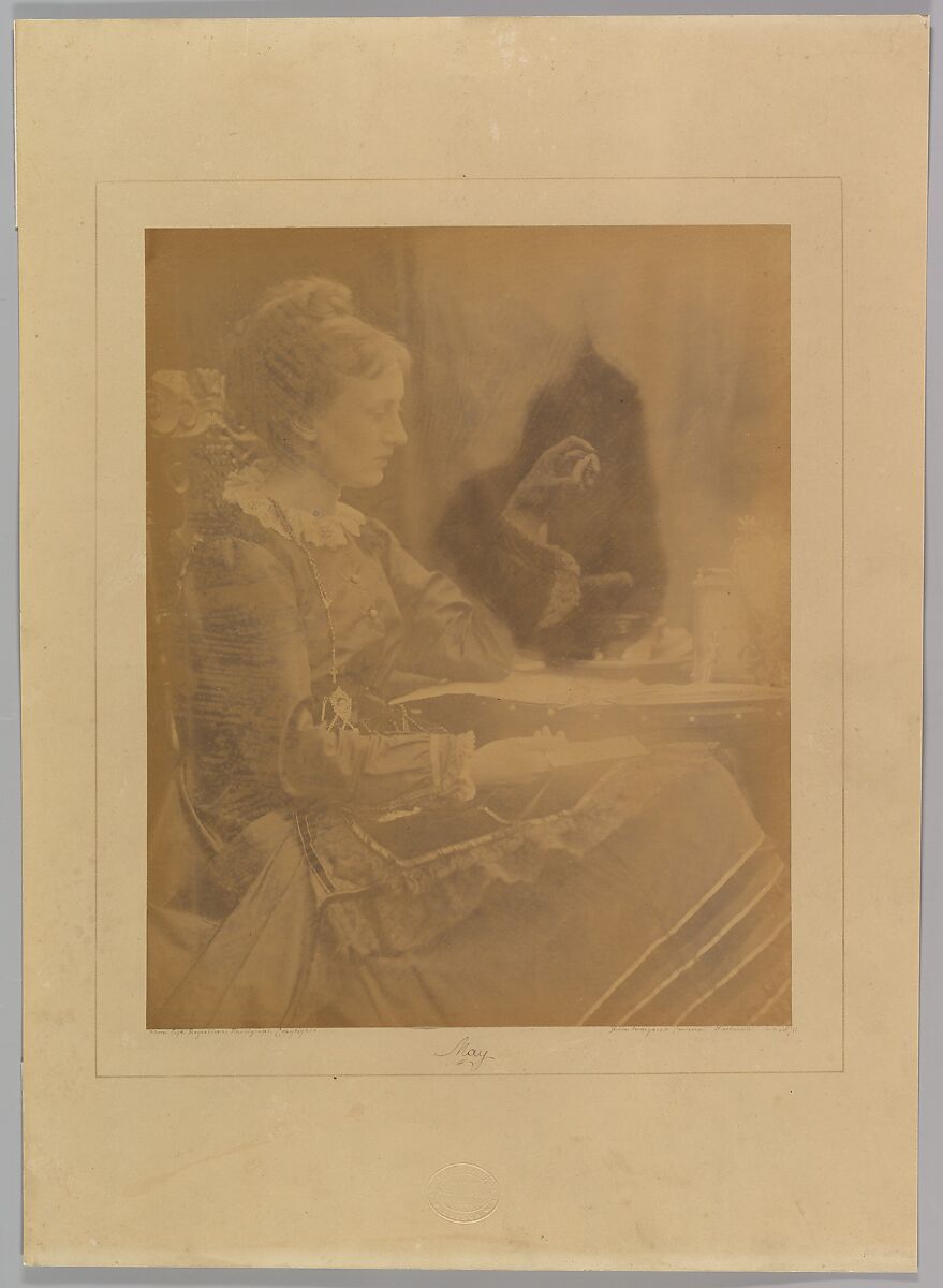 May. Freshwater, Julia Margaret Cameron (British (born India), Calcutta 1815–1879 Kalutara, Ceylon), Albumen silver print from glass negative 