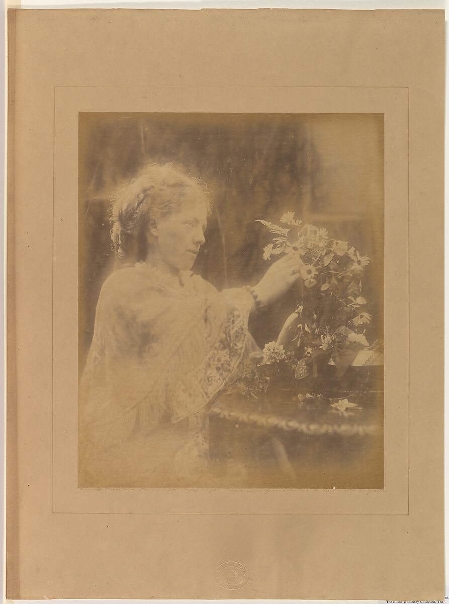 Mrs. Halford Vaugham, Freshwater, Julia Margaret Cameron (British (born India), Calcutta 1815–1879 Kalutara, Ceylon), Albumen silver print 