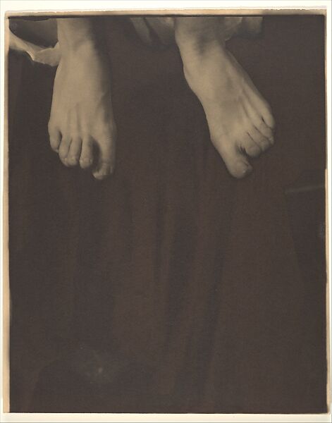 Georgia O'Keeffe—Feet, Alfred Stieglitz (American, Hoboken, New Jersey 1864–1946 New York), Platinum print 