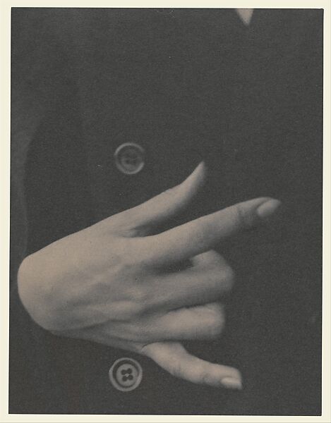 Georgia O'Keeffe—Hand, Alfred Stieglitz (American, Hoboken, New Jersey 1864–1946 New York), Platinum print 