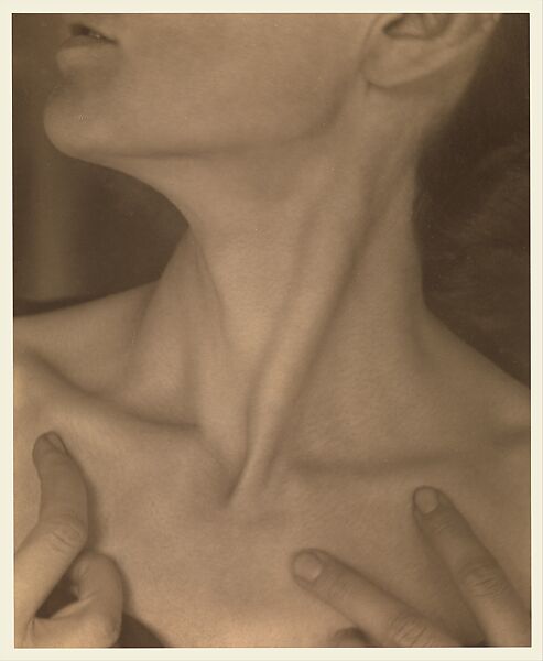 Georgia O'Keeffe — Neck, Alfred Stieglitz (American, Hoboken, New Jersey 1864–1946 New York), Palladium print 