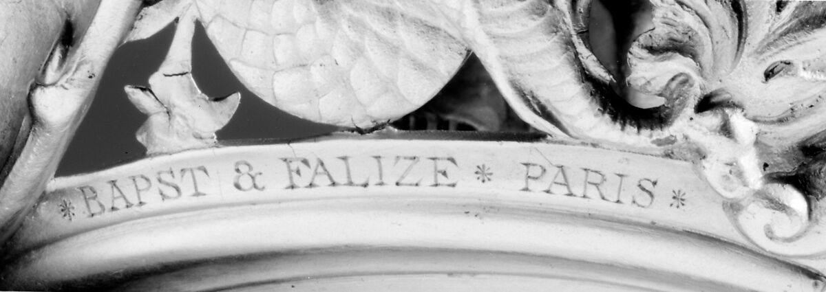 Sword Hilt, Designed and modeled by Albert-Ernest Carrier-Belleuse (French, Anizy-le-Château 1824–1887 Sèvres), Bronze, gold, French, Paris