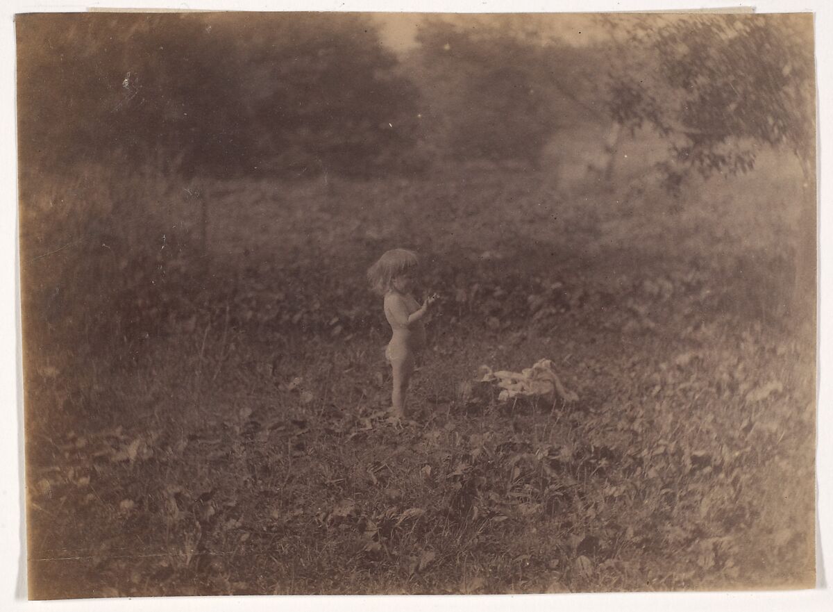 Katie Crowell in Avondale, Pennsylvania, Thomas Eakins (American, Philadelphia, Pennsylvania 1844–1916 Philadelphia, Pennsylvania), Albumen silver print  