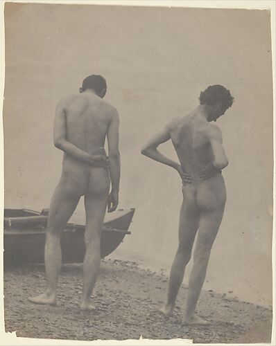 [Thomas Eakins and John Laurie Wallace on a Beach]