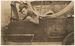 [Walker Evans Seated in Jalopy in the Berkshires, New York or Massachusetts]