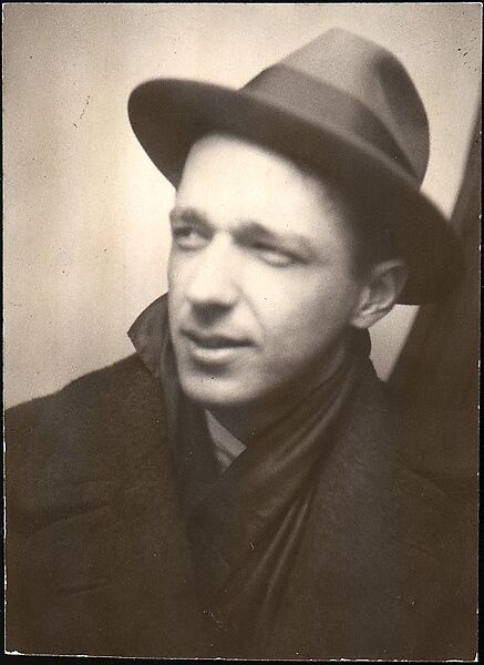 [Self-Portrait in Automated Photobooth], Walker Evans (American, St. Louis, Missouri 1903–1975 New Haven, Connecticut), Gelatin silver print 