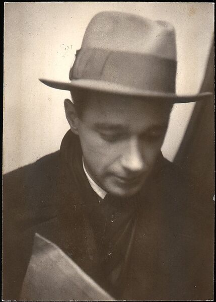 [Self-Portrait in Automated Photobooth], Walker Evans (American, St. Louis, Missouri 1903–1975 New Haven, Connecticut), Gelatin silver print 