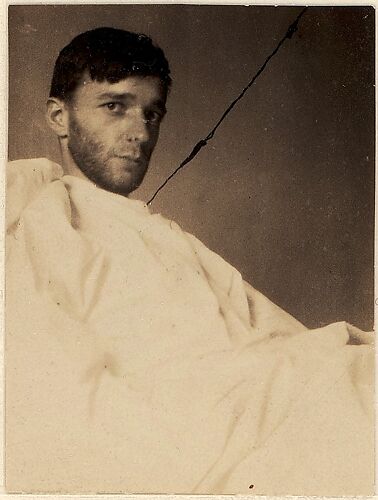 [Self-Portrait in New York Hospital Bed, New York City]