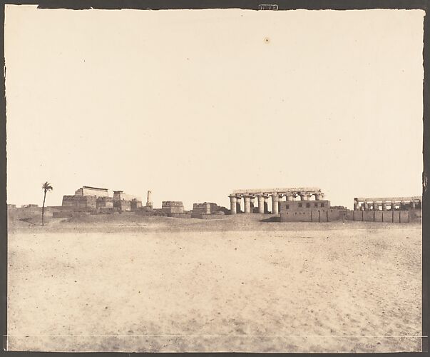 Louksor (Thèbes), Vue Générale des Ruines