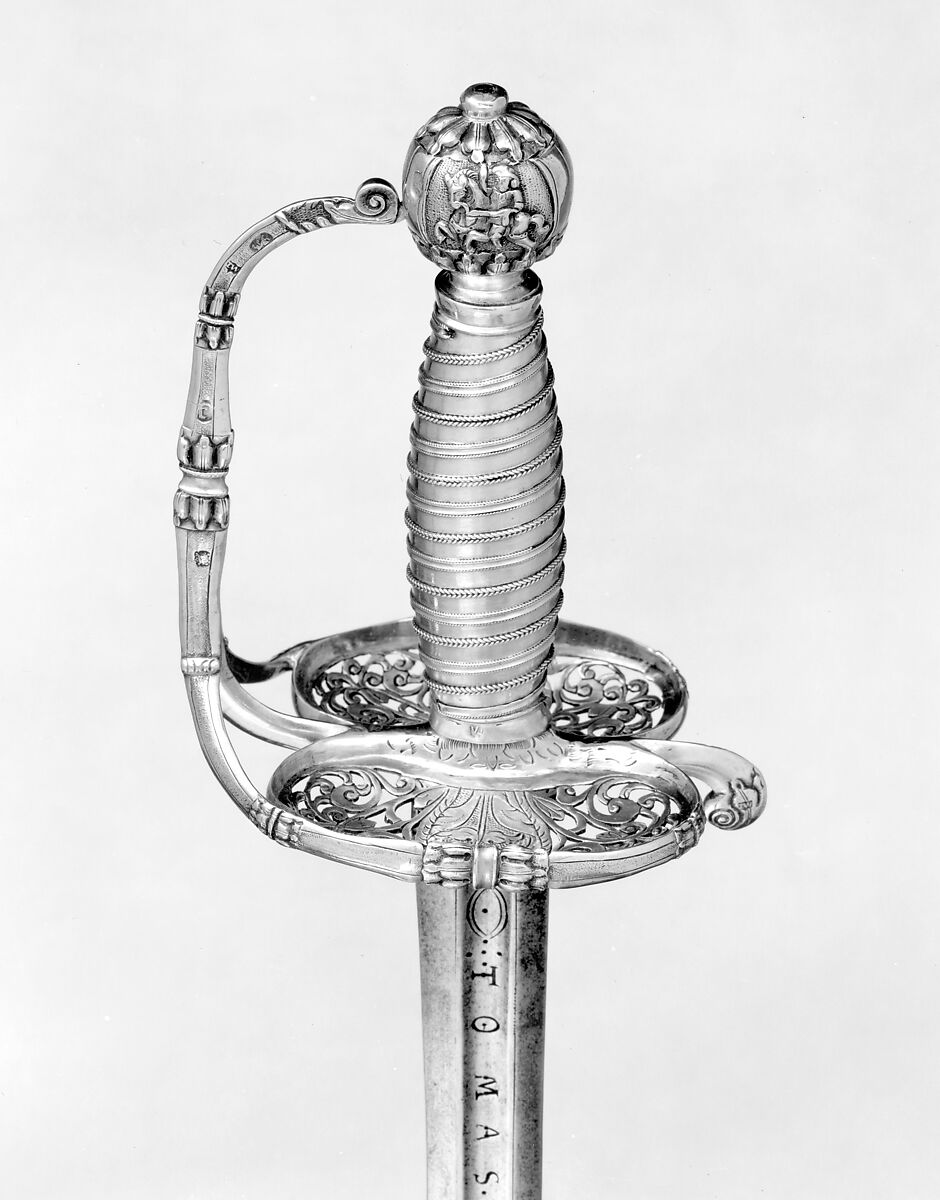 Smallsword, IW, Steel, silver, British, London