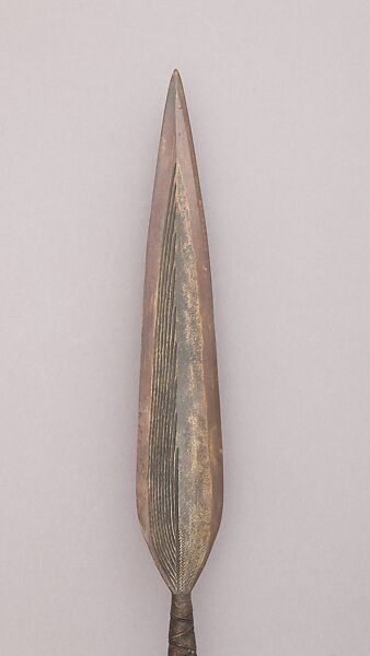 Spear, Iron, wood, African, Congo 