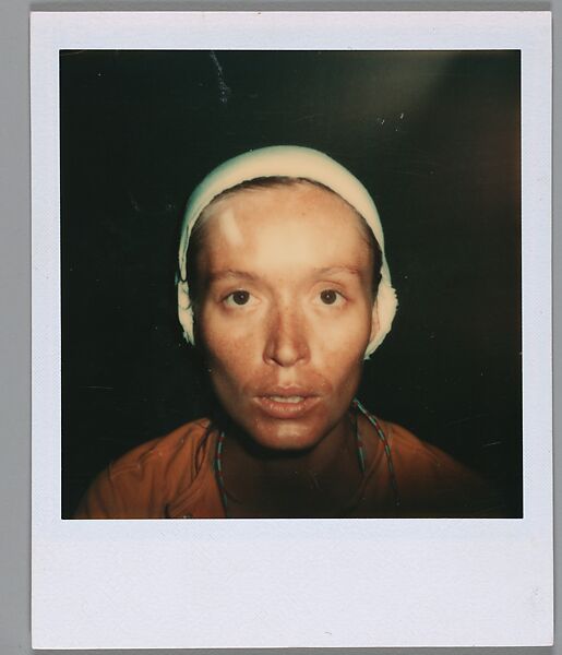 [Virginia Hubbard, Destin, Florida], Walker Evans (American, St. Louis, Missouri 1903–1975 New Haven, Connecticut), Instant internal dye diffusion transfer print (Polaroid SX-70) 