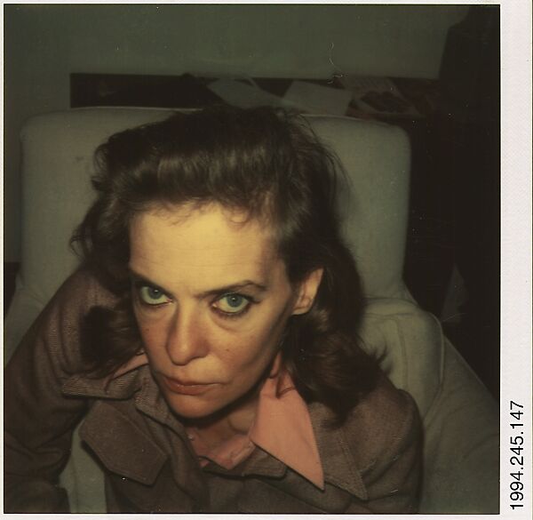 [Lady Caroline Lowell], Walker Evans (American, St. Louis, Missouri 1903–1975 New Haven, Connecticut), Instant internal dye diffusion transfer print (Polaroid SX-70) 