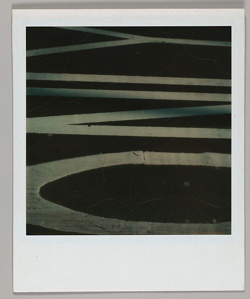 [Street Lettering], Walker Evans (American, St. Louis, Missouri 1903–1975 New Haven, Connecticut), Instant internal dye diffusion transfer print (Polaroid SX-70) 
