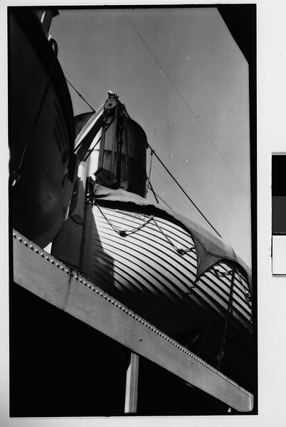 [Hulls of Life Boats: "Juan Sebastian Elcano"], Walker Evans (American, St. Louis, Missouri 1903–1975 New Haven, Connecticut), Film negative 