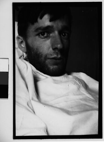 [Self-Portrait in New York Hospital Bed, New York City]