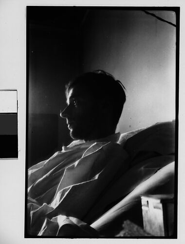 [Self-Portrait in New York Hospital Bed, New York City]