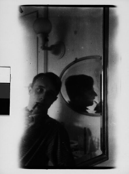 Walker Evans | [Hanns Skolle in Mirror] | The Metropolitan Museum of Art