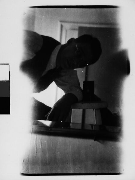 [Self-Portrait with Camera in Mirror], Walker Evans (American, St. Louis, Missouri 1903–1975 New Haven, Connecticut), Film negative 