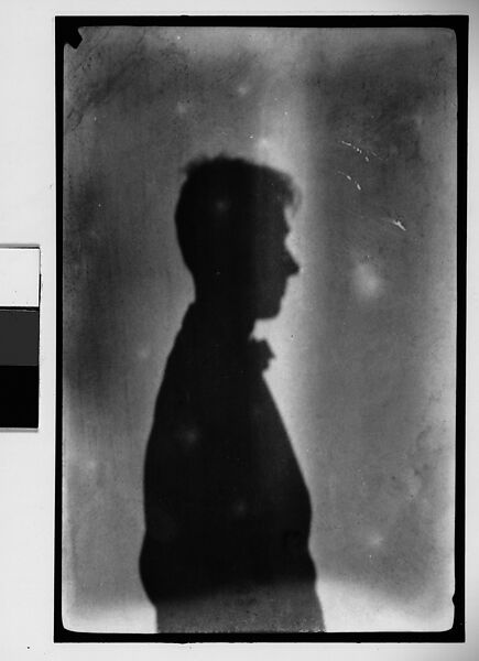 [Shadow Self-Portrait (Right Profile), Juan-les-Pins, France], Walker Evans (American, St. Louis, Missouri 1903–1975 New Haven, Connecticut), Film negative 