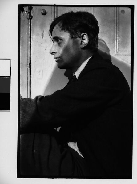[Hanns Skolle Seated in Doorway (Left Profile)], Walker Evans (American, St. Louis, Missouri 1903–1975 New Haven, Connecticut), Film negative 