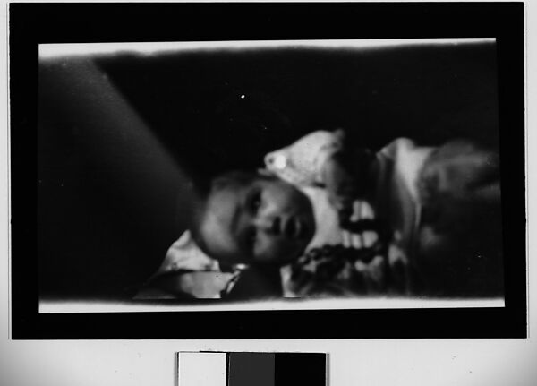 [Baby, Possibly Anita Skolle, with String of Beads], Walker Evans (American, St. Louis, Missouri 1903–1975 New Haven, Connecticut), Film negative 