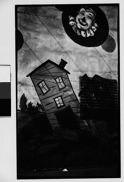 [Coney Island Funhouse Entrance Sign, New York], Walker Evans (American, St. Louis, Missouri 1903–1975 New Haven, Connecticut), Film negative 