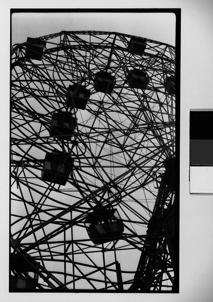 ["Wonder Wheel" Ride, Coney Island, New York], Walker Evans (American, St. Louis, Missouri 1903–1975 New Haven, Connecticut), Film negative 