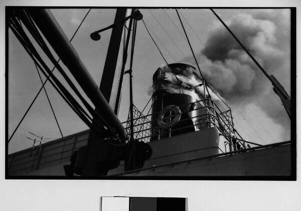 [S.S. President Roosevelt, New York City], Walker Evans (American, St. Louis, Missouri 1903–1975 New Haven, Connecticut), Film negative 
