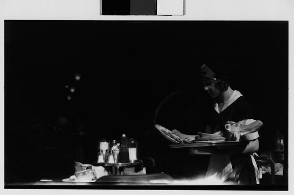 [Waitress in Window, New York City], Walker Evans (American, St. Louis, Missouri 1903–1975 New Haven, Connecticut), Film negative 