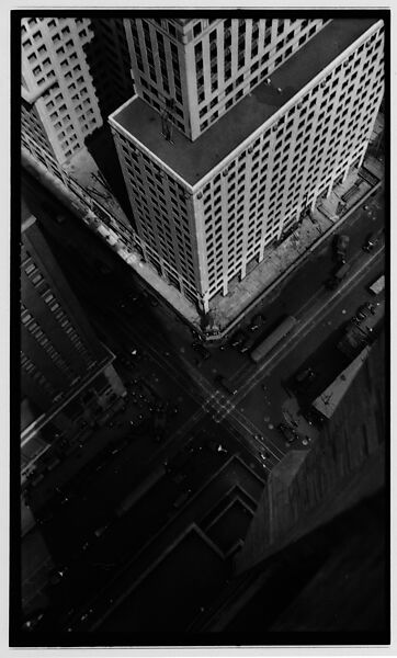 [Intersection and Corner of Chrysler Building, From Roof of Chanin Building, New York City], Walker Evans (American, St. Louis, Missouri 1903–1975 New Haven, Connecticut), Film negative 