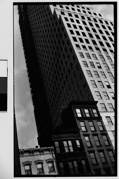 [Skyscraper and Buildings, New York City], Walker Evans (American, St. Louis, Missouri 1903–1975 New Haven, Connecticut), Film negative 