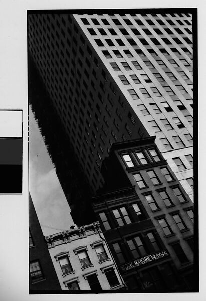 [Skyscraper and Buildings, New York City], Walker Evans (American, St. Louis, Missouri 1903–1975 New Haven, Connecticut), Film negative 