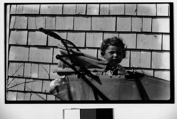 [Judith Shahn in Baby Carriage, Truro, Massachusetts], Walker Evans (American, St. Louis, Missouri 1903–1975 New Haven, Connecticut), Film negative 