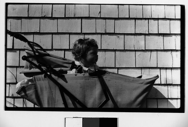 [Judith Shahn in Baby Carriage, Truro, Massachusetts], Walker Evans (American, St. Louis, Missouri 1903–1975 New Haven, Connecticut), Film negative 