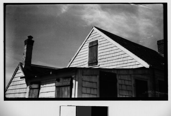 [Ben Shahn House, Truro, Massachusetts], Walker Evans (American, St. Louis, Missouri 1903–1975 New Haven, Connecticut), Film negative 