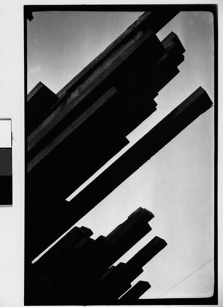 Walker Evans | [Construction Site Timbers, New York City] | The ...